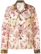 Pierre-louis Mascia Floral Print Shirt Jacket - Nude & Neutrals