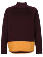 Marni Quilted Detail Sweatshirt - Red