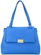 Salvatore Ferragamo Front Flap Tote, Women's, Blue