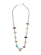 Jessie Western Beaded Eagle Necklace - Multicolour