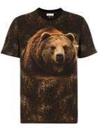 Etro Bear Print T-shirt - Brown