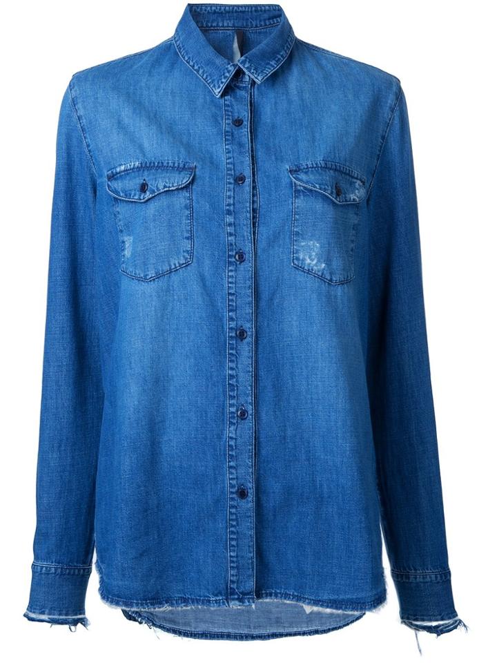 Nobody Denim Old Fav Shirt Collector - Blue