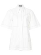 Ellery Stellar Short Sleeve Shirt - White