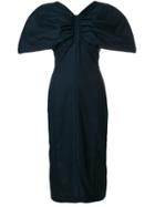 Jacquemus Puff Sleeves Dress - Blue