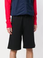 Fila Logo Print Shorts - Black