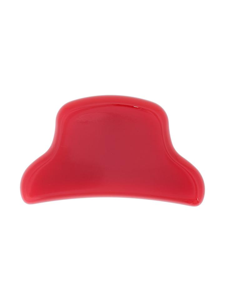 Theatre Products - Curved Edge Hairclip - Women - Acrylic - One Size, Red, Acrylic