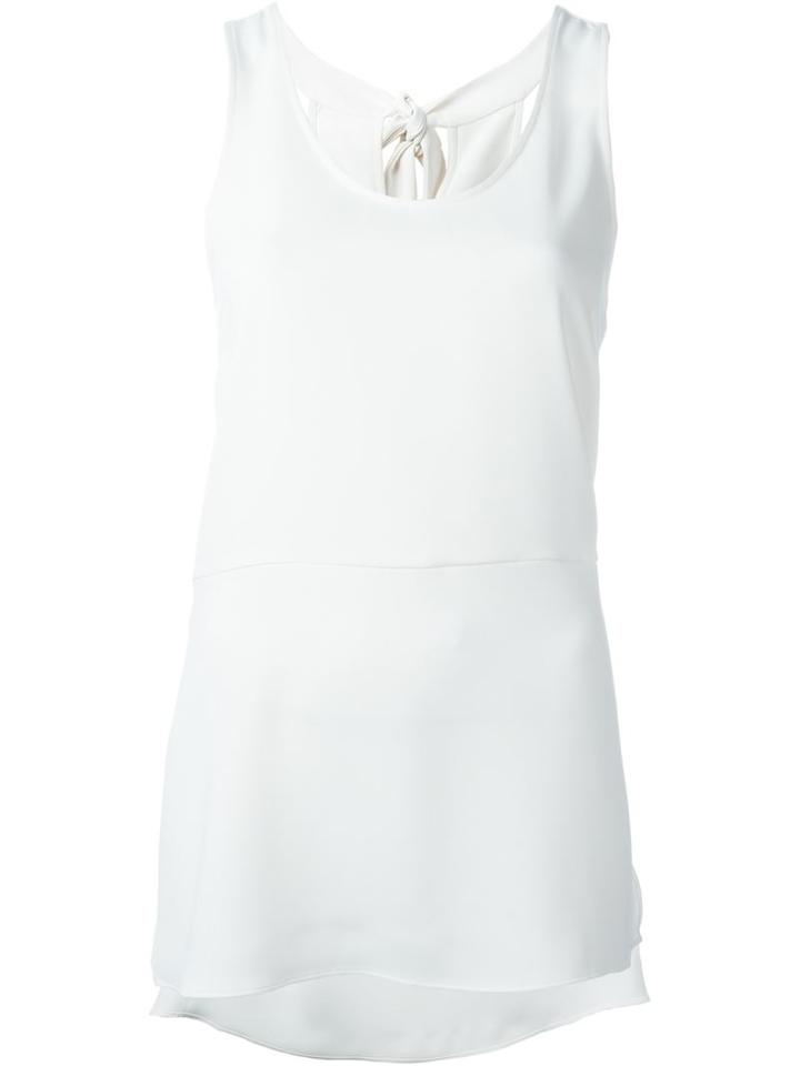 P.a.r.o.s.h. Bow Detail 'pantera' Top