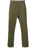 Closed Tapered Trousers - Green