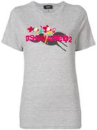 Dsquared2 Rodeo Print T-shirt - Grey