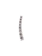 Alinka 'dasha' White Diamond Right Side Small Slider Earring -