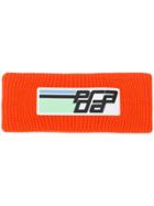 Prada Logo Patch Headband - Yellow & Orange