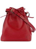 Louis Vuitton Vintage Small Noe Drawstring Shoulder Bag - Red
