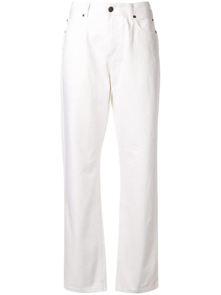 Calvin Klein Jeans Straight Leg Jeans - White