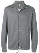 Eleventy Press Stud Sweatshirt - Grey