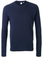 Aspesi - Japanese Yarn Sweatshirt - Men - Cotton - S, Blue, Cotton