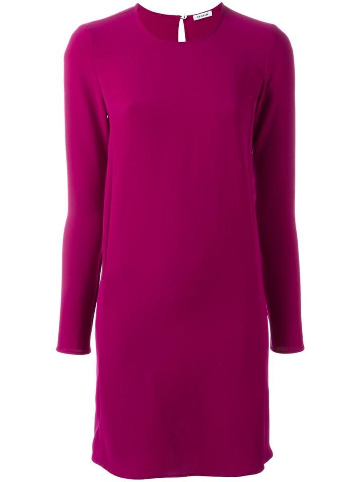 P.a.r.o.s.h. 'piratax' Dress, Women's, Size: Large, Pink/purple, Polyester/spandex/elastane