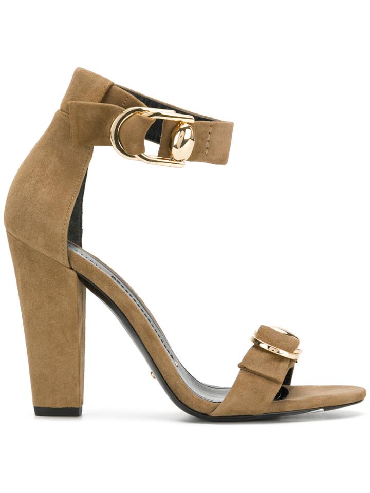 Stella Luna Double Ring Sandals - Nude & Neutrals