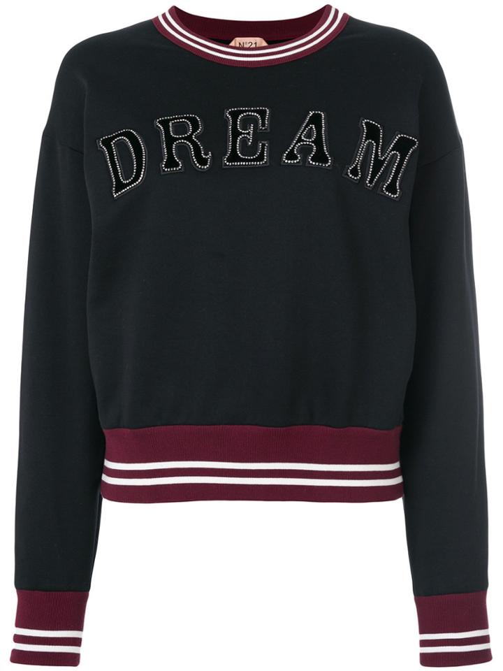 No21 Embellished Dream Sweatshirt - Black