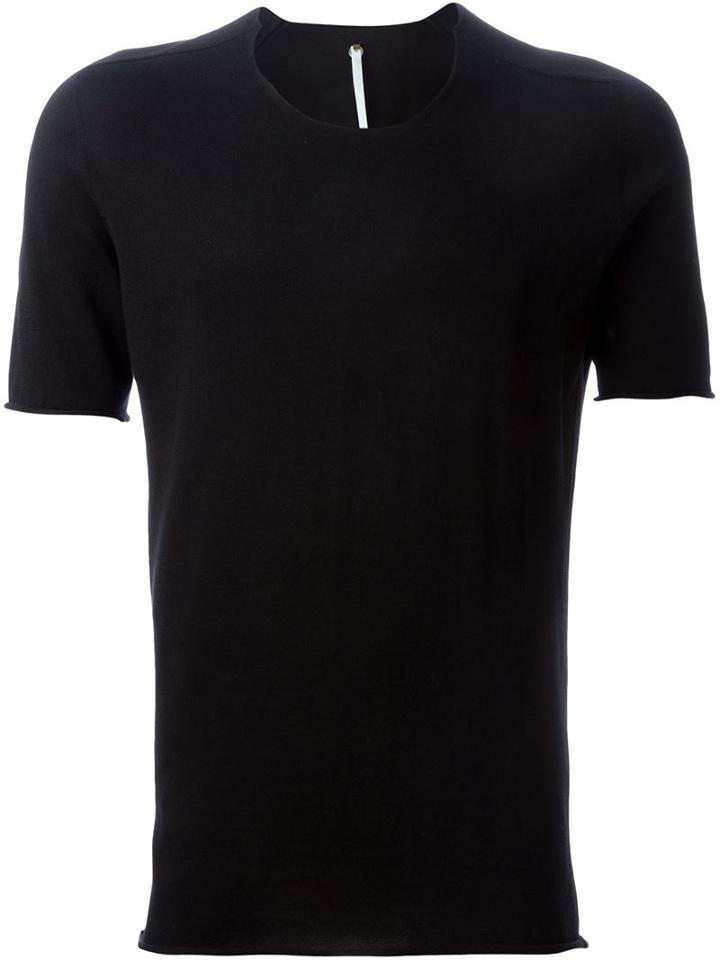 Label Under Construction Round Neck T-shirt