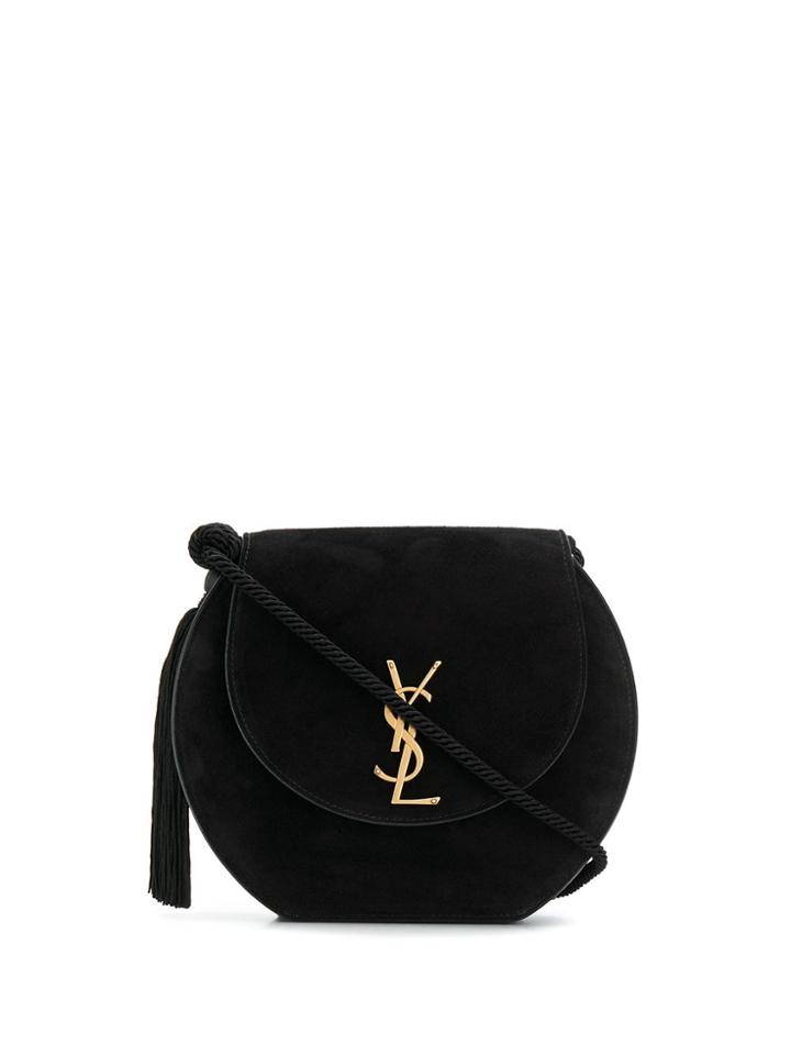 Saint Laurent Demie Lune Cross Body Bag - Black