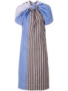 Marni Knotted Stripe Dress - Multicolour