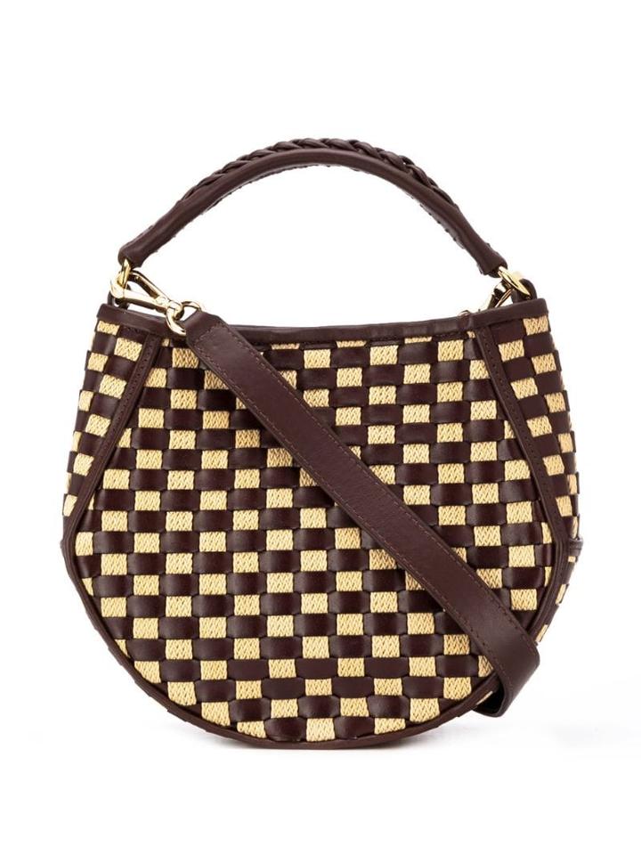 Wandler Corsa Mini Basket Bag - Brown