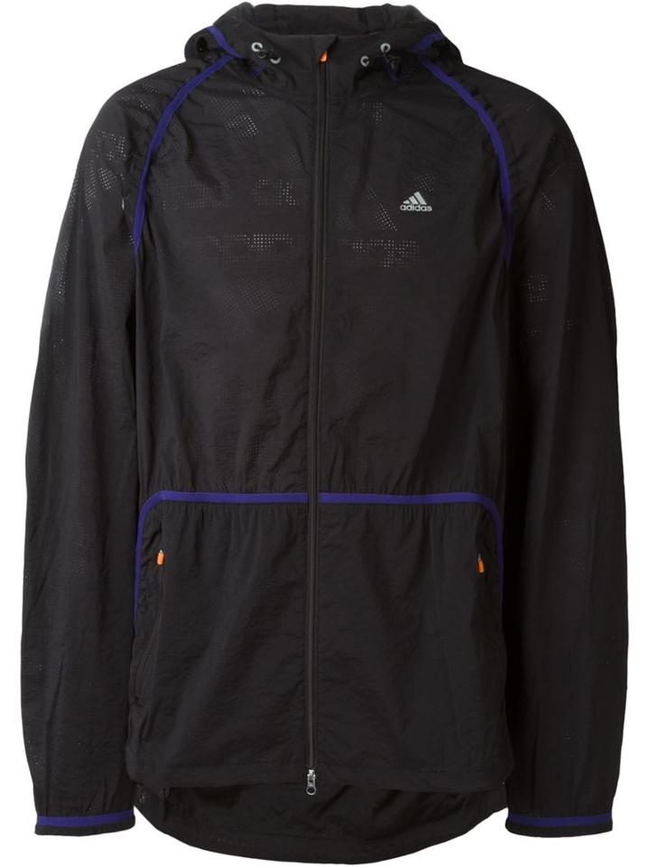 Adidas Originals 'adidas X Kolor' Sports Jacket, Men's, Size: Medium, Black, Polyamide/polyurethane/polyester/spandex/elastane