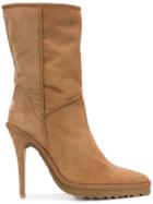 Y / Project Ugg Ankle Boots - Brown