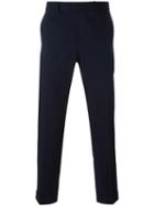 Gucci Slim Fit Chino Trousers, Size: 50, Blue, Cotton/spandex/elastane/viscose