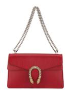 Gucci Dionysus Medium Leather Shoulder Bag - Red