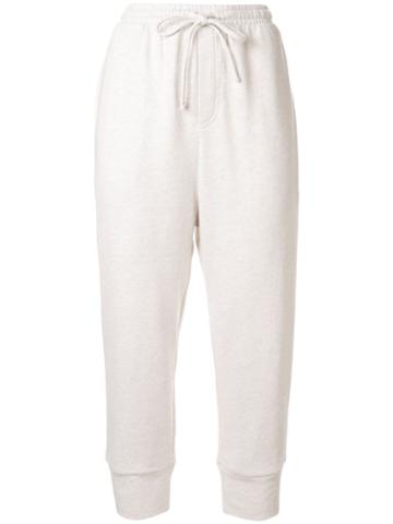 The Upside Cropped Sweatpants - Neutrals