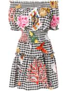 Dolce & Gabbana Table Cloth Printed Dress - Multicolour