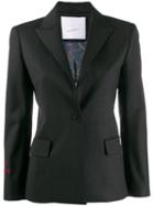 Giada Benincasa Ciao Amore Fitted Jacket - Grey
