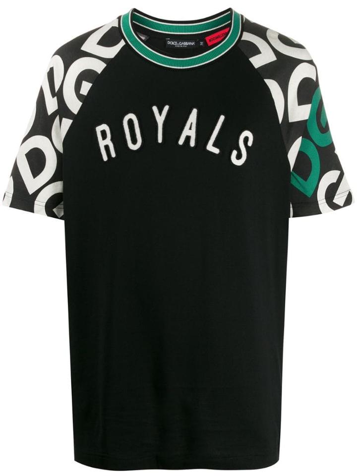 Dolce & Gabbana Royals T-shirt - Black