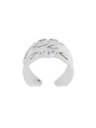 Mm6 Maison Margiela Stylised A Ring, Women's, Size: Small, White
