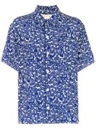 Marni Floral Print Shirt - Blue