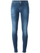 Philipp Plein Skinny Jeans, Women's, Size: 25, Blue, Cotton/spandex/elastane