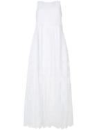Ermanno Scervino Lace Maxi Dress - White