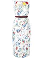 Antonio Marras Floral Print Dress, Women's, Size: 44, Cotton/polyurethane/spandex/elastane