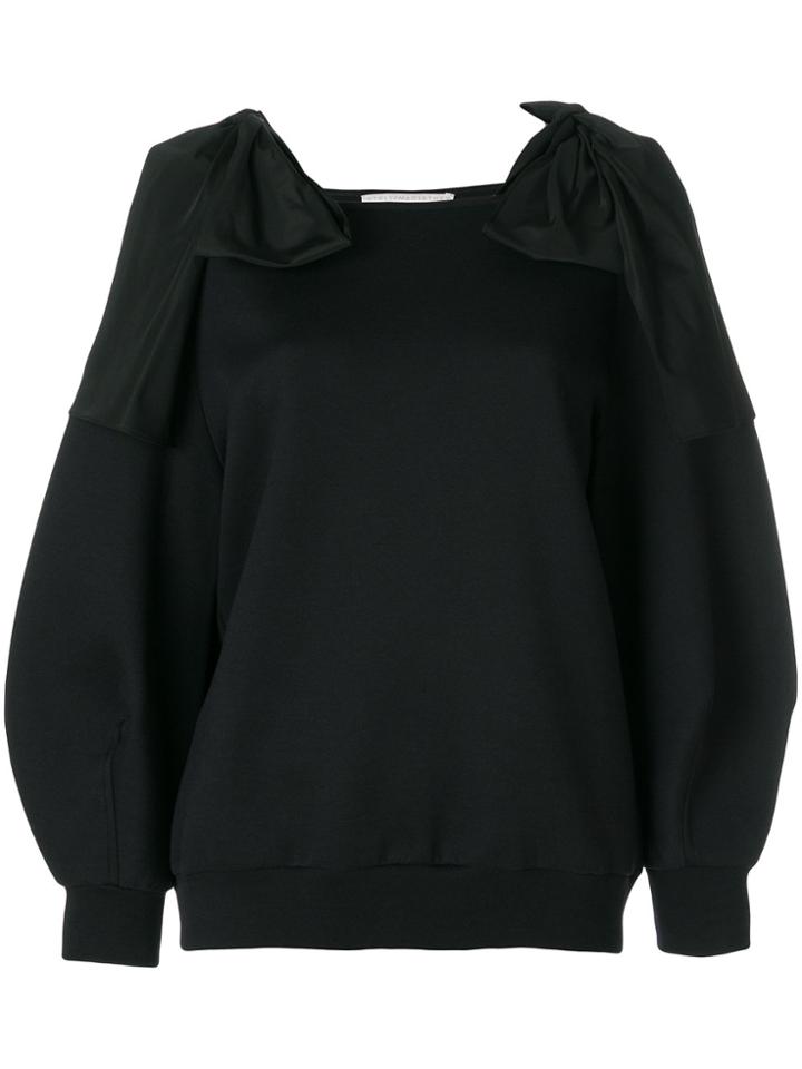 Stella Mccartney Bow Shoulder Jumper - Black