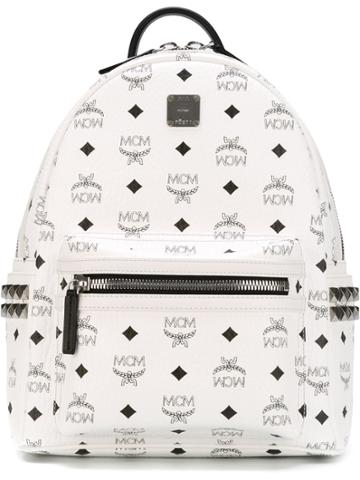 Mcm 'stark' Backpack - White