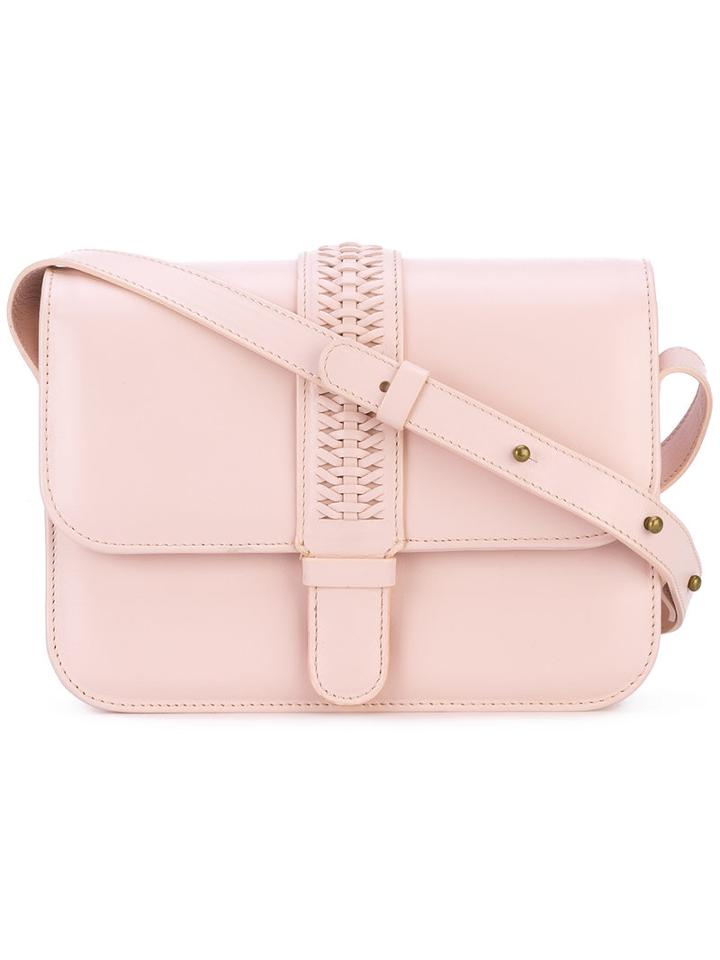 Grace Atelier De Luxe - Colette Shoulder Bag - Women - Calf Leather - One Size, Pink/purple, Calf Leather