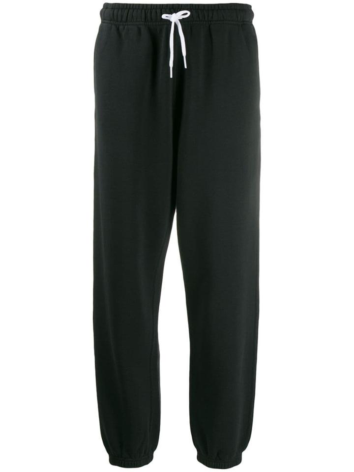 Polo Ralph Lauren Cropped Track Trousers - Black