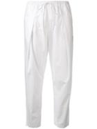 Andrea Ya'aqov - Tech Poplin Trousers - Women - Cotton - S, White, Cotton