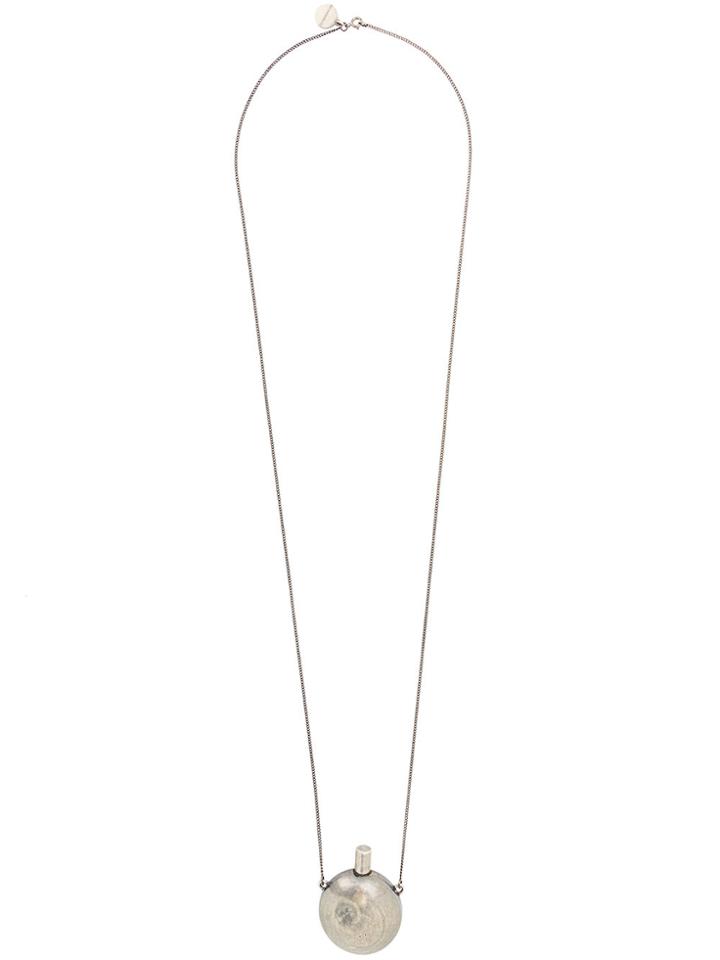 Ann Demeulemeester Blanche Long Bottle Necklace - Metallic