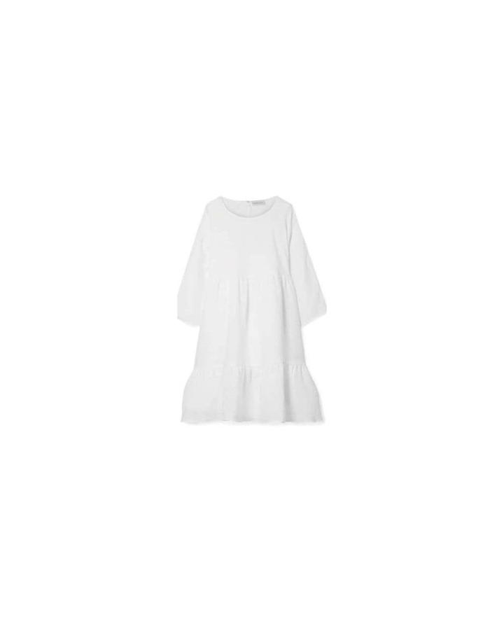 Mansur Gavriel Pleated Linen Dress - Unavailable