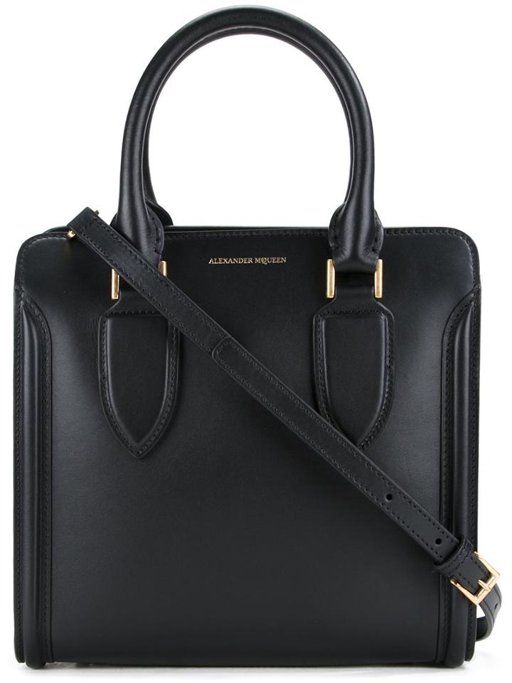 Alexander Mcqueen Small 'heroine' Open Tote