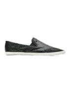 Osklen Pointed Toe Sneakers - Black