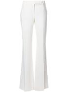 Alexander Mcqueen Straight-leg Tailored Trousers - White