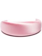 Prada Pink Large Silk Satin Headband